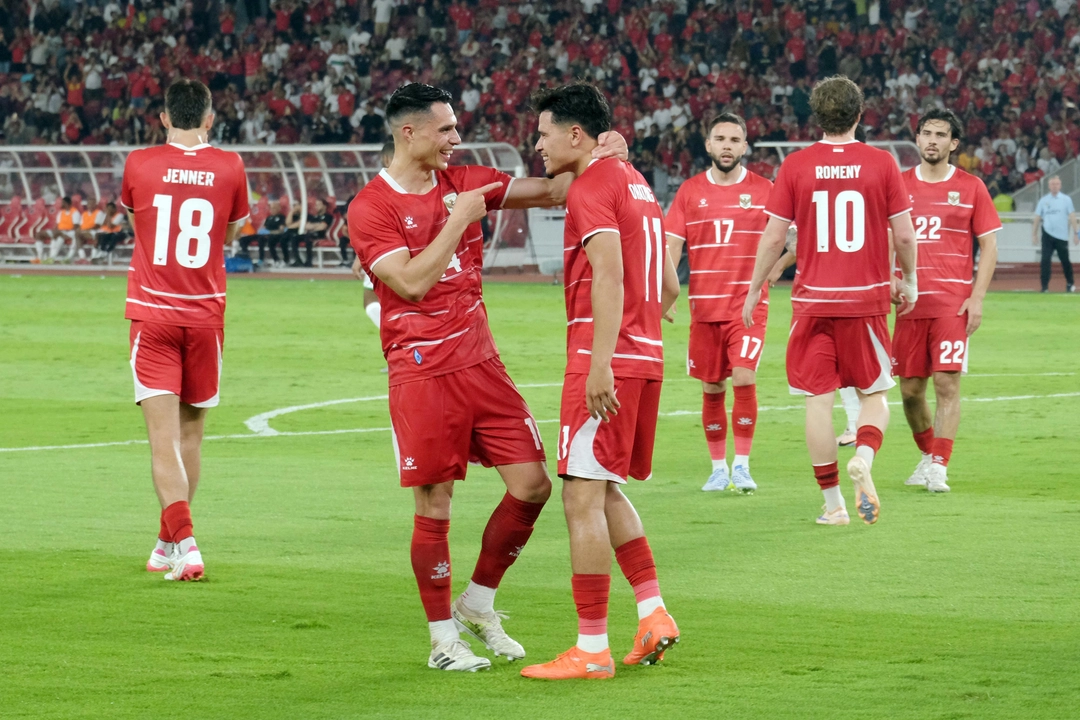 Timnas Indonesia Tundukkan Mozambik 1-0, Ole Romeny Jadi Penentu Kemenangan