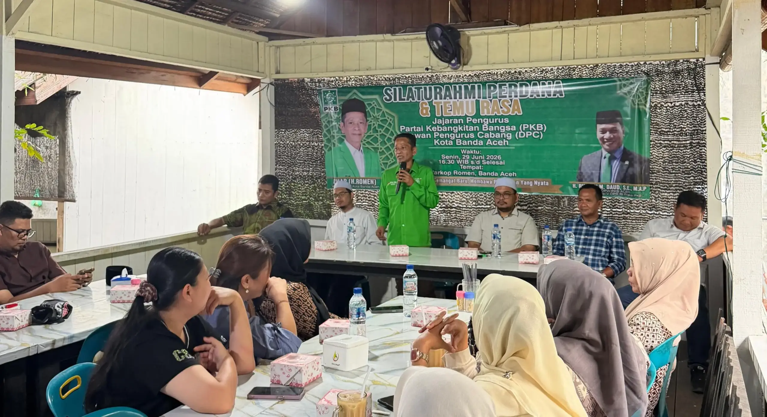 Lewat Silaturahmi Perdana, PKB Banda Aceh Perkuat Komitmen Menjadi Partai yang Dekat dengan Rakyat
