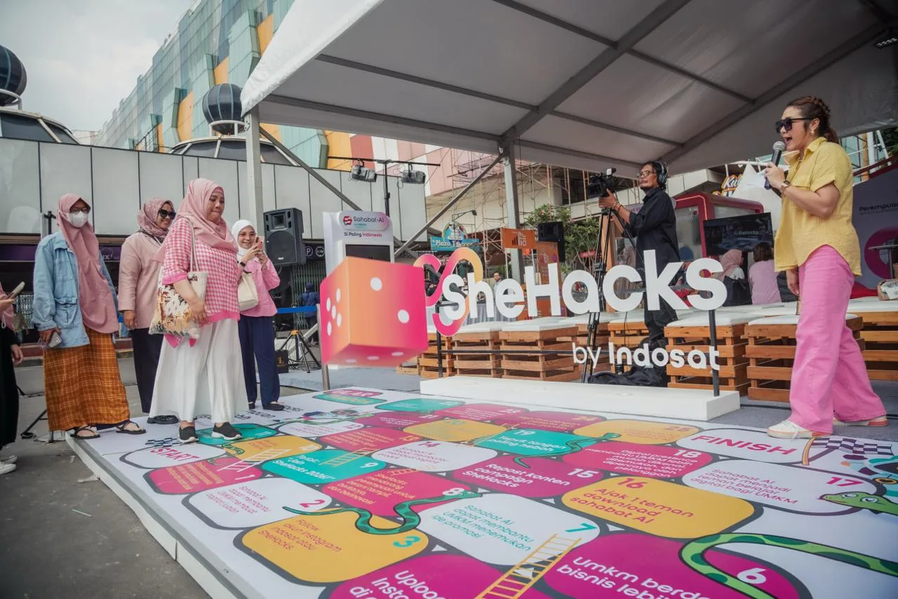 Pogram SheHacks 2026 milik Indosat Ooredoo Hutchison, inisiatif pemberdayaan digital perempuan UMKM yang kini memasuki tahun ketujuh penyelenggaraannya.