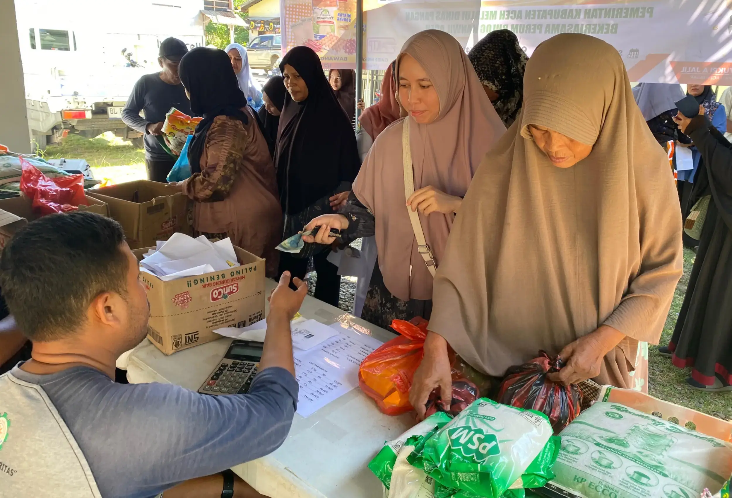 Tekan Inflasi, Paket Pangan Rp215 Ribu Jadi Andalan Pemkab Aceh Besar