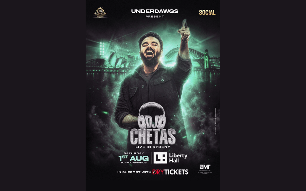 DJ Chetas Siap Menghibur di Sydney 2026 dengan Energi Tinggi