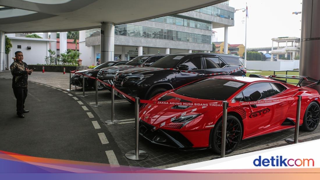 Kejagung Sita Lamborghini Bos Tambang Tersembunyi di Gang