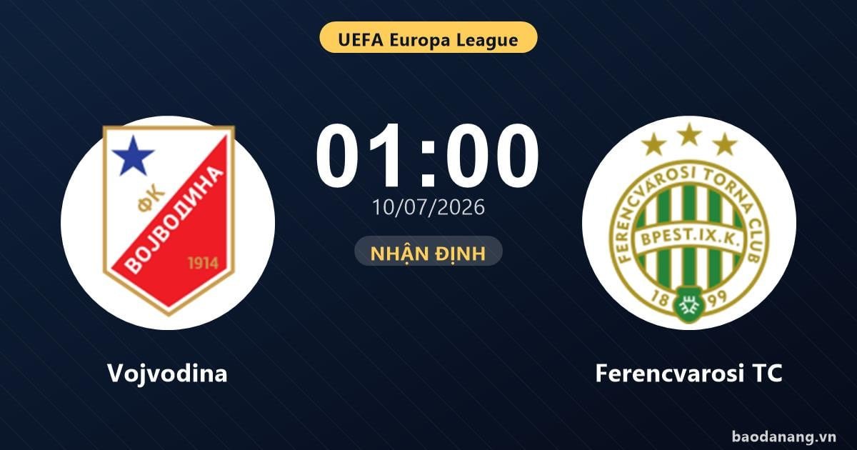 Vojvodina vs Ferencvaros TC di Kualifikasi Liga Europa