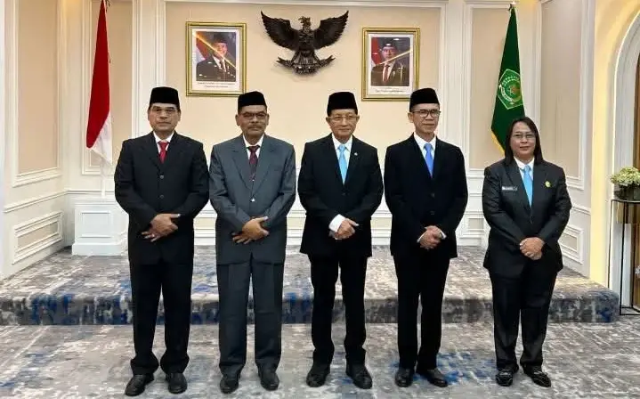 Menag Lantik Kembali Mujiburrahman, UIN Ar-Raniry Targetkan Akreditasi Internasional