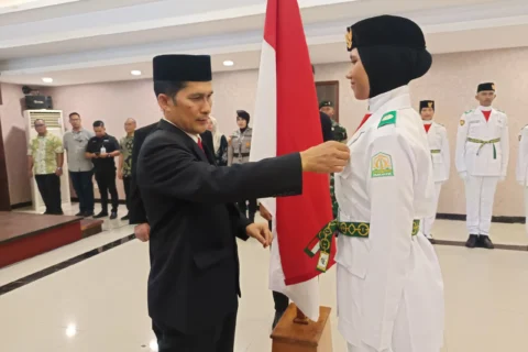 Paskibraka Aceh 2026 Dikukuhkan, Siap Kibarkan Merah Putih pada 17 Agustus