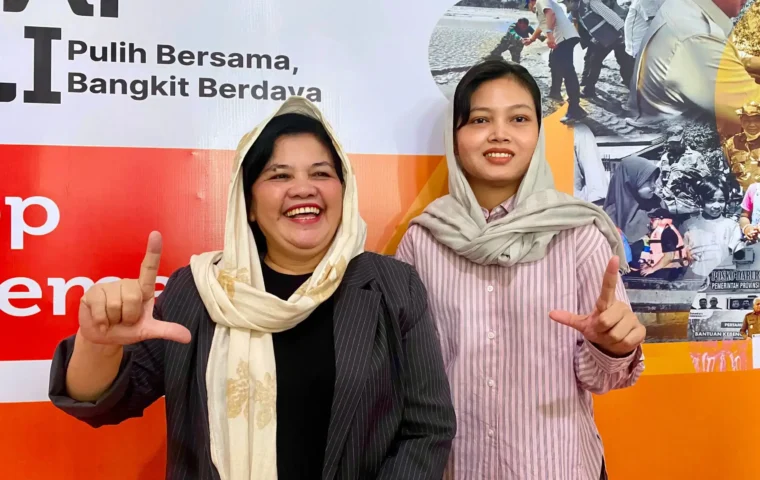 Direktur Arsitektur dan Desain Kementerian Ekraf, Sabar Norma Megawati Panjaitan (kiri) Sumber foto: HO untuk