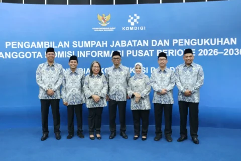 Resmi Dilantik, Arman Fauzi Jabat Komisi Informasi RI