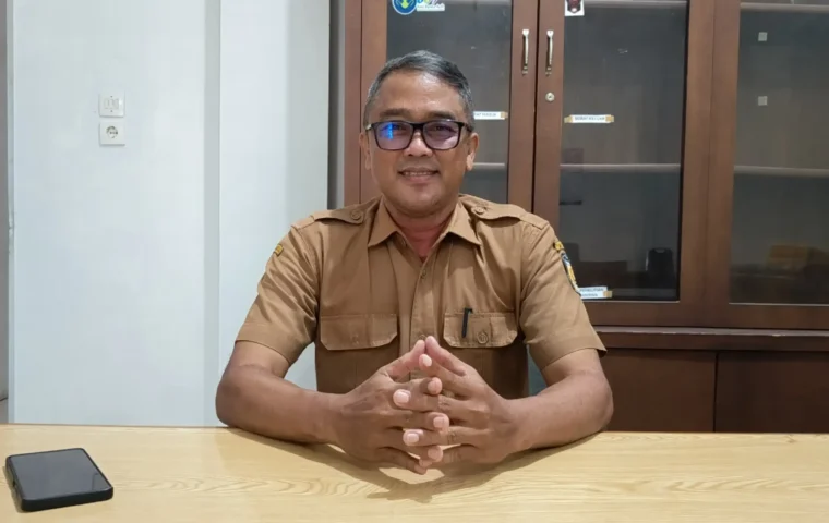Fungsional Pengembang Kewirausahaan Ahli Madya Dinas Koperasi UKM dan Perdagangan Banda Aceh, TM Saputra. Sumber foto: /Elza