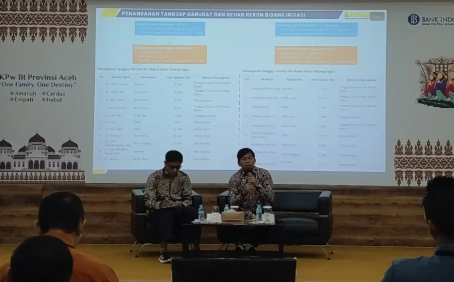 67 Daerah Irigasi Aceh Terdampak Bencana, BWS Sumatera I Kejar Pemulihan