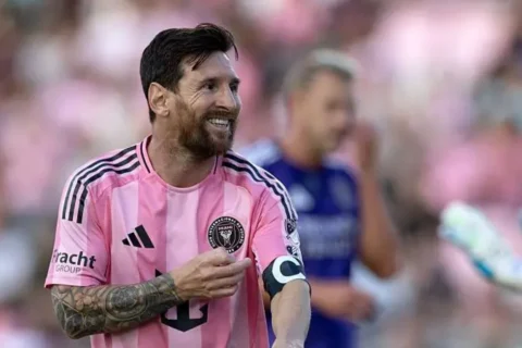 Messi Cetak Gol, Inter Miami Imbang Lawan Philadelphia