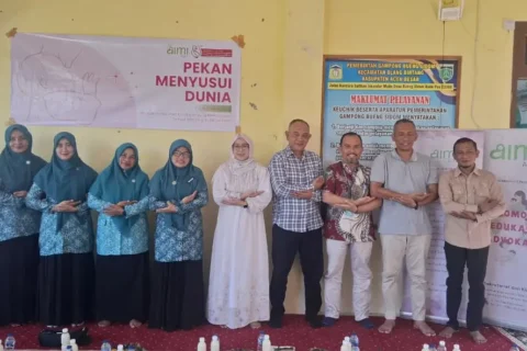 Dukungan Keluarga Menyusui Jadi Kunci Utama, AIMI Aceh Buka Pekan Menyusui Dunia 2026 dari Gampong