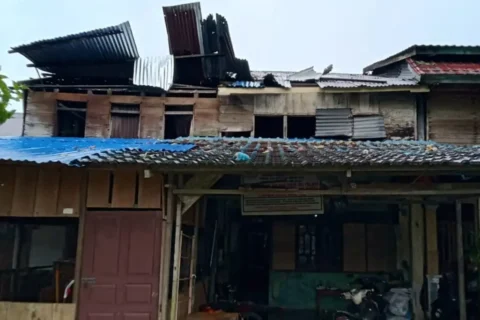 Belasan Ruko di Simeulue Rusak Diterjang Puting Beliung