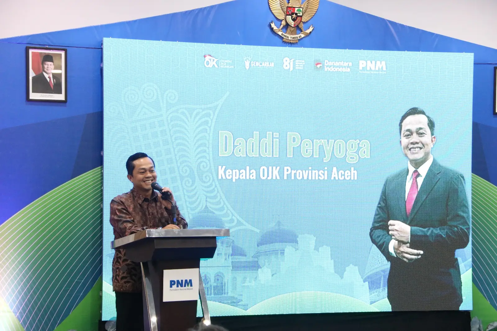 Kepala OJK Provinsi Aceh Daddi Peryoga
