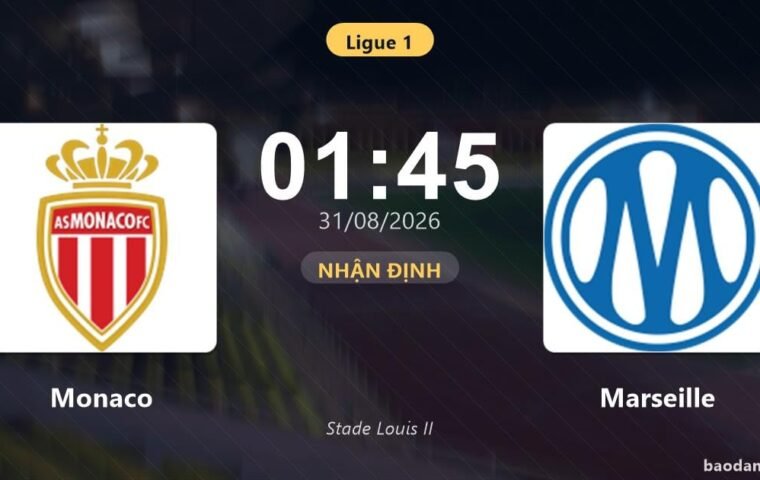 Pertarungan Ketat Monaco dan Marseille di Stade Louis II