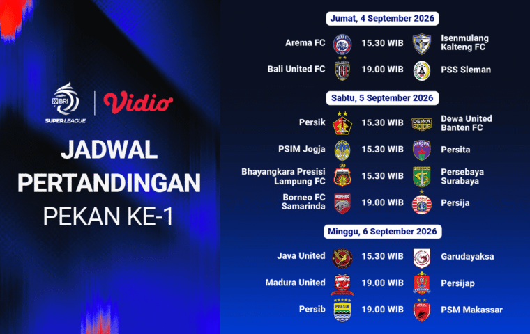 Arema FC Hadapi Isenmulang Kalteng FC di BRI Super League