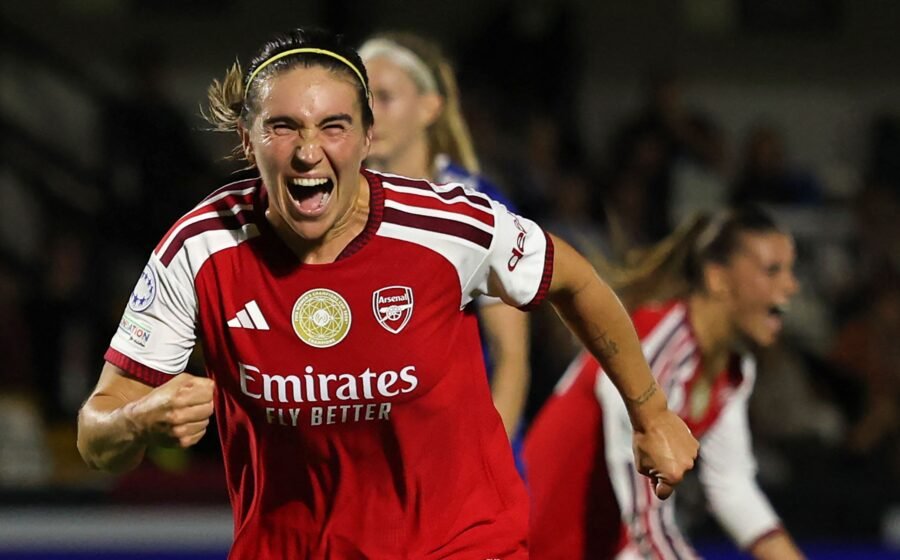 Arsenal WFC Amankan Kemenangan Dramatis atas HB Køge di Liga Champions