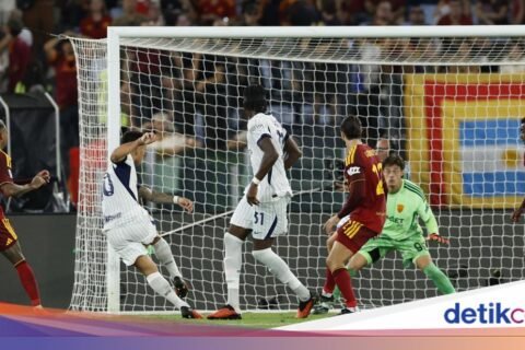 AS Roma dan Inter Milan Selesai Imbang 2-2 di Olimpico