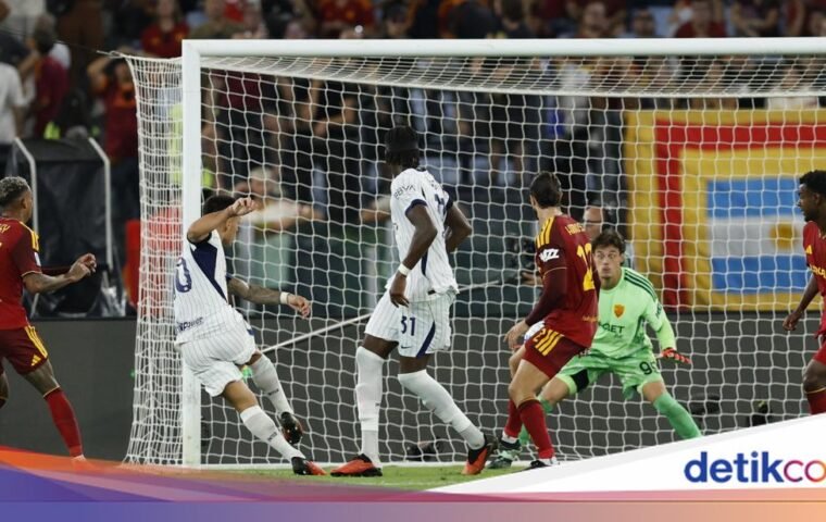 AS Roma dan Inter Milan Selesai Imbang 2-2 di Olimpico