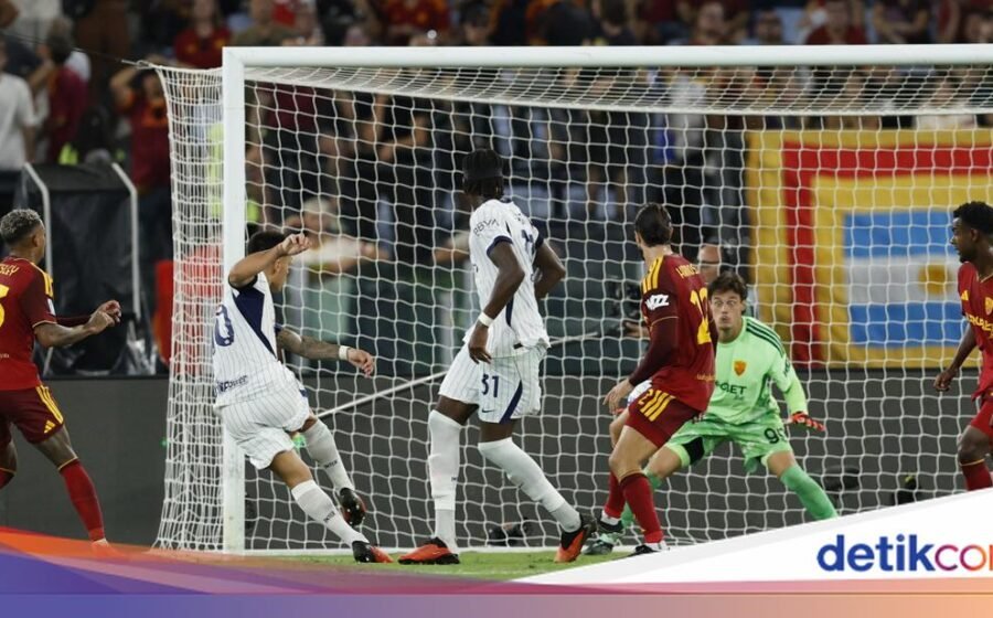 AS Roma dan Inter Milan Selesai Imbang 2-2 di Olimpico