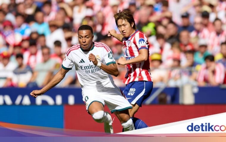 Atletico Madrid Kalahkan Real Madrid 2-1 di Derby Spanyol
