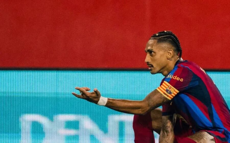 Barcelona Menang 3-1 Atas Sevilla Berkat Hattrick Raphinha