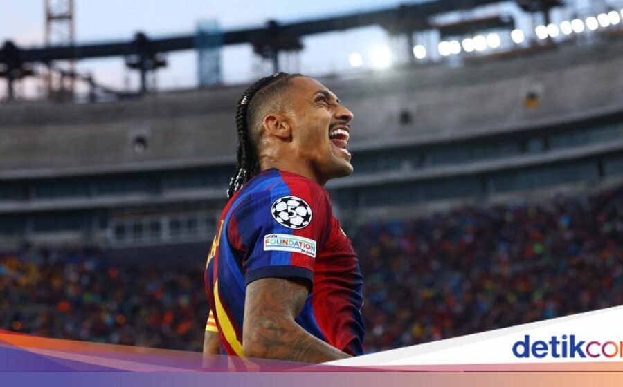 Barcelona Siap Perpanjang Kontrak Raphinha di 2026