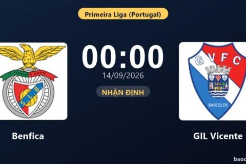 Benfica Siap Hadapi GIL Vicente untuk Puncak Klasemen
