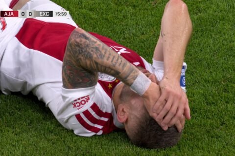 Caio Henrique Cedera, Ajax Ganti Pemain Saat Melawan Excelsior