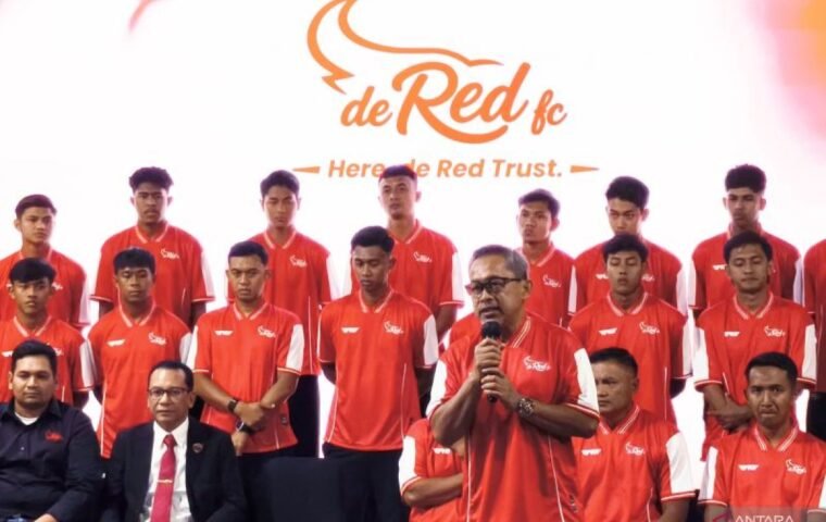 De Red FC Targetkan Prestasi dan Pembinaan Pemain Muda