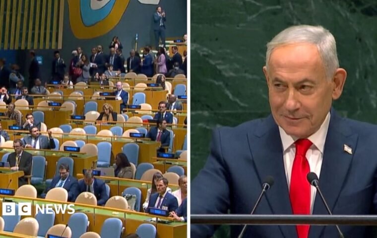 Delegasi PBB Tinggalkan Pidato Netanyahu di Sidang Umum