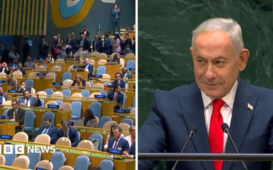 Delegasi PBB Tinggalkan Pidato Netanyahu di Sidang Umum