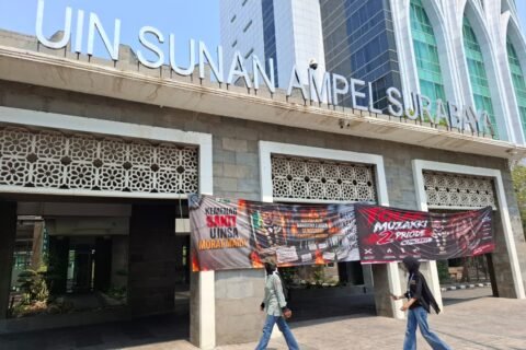 Demo Mahasiswa UINSA: Jurnalis Dilarang Meliput Oleh Keamanan