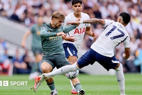 Everton Hasil Imbang Tanpa Gol Melawan Tottenham di Premier League