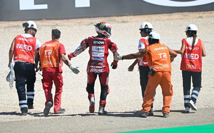 Francesco Bagnaia Menghadapi Kesulitan di MotoGP Aragon