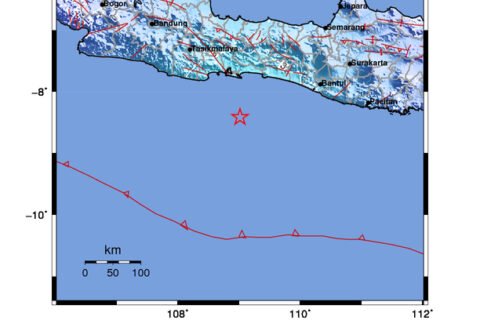 Gempa Bumi M5,4 Guncang Cilacap, Tidak Berpotensi Tsunami