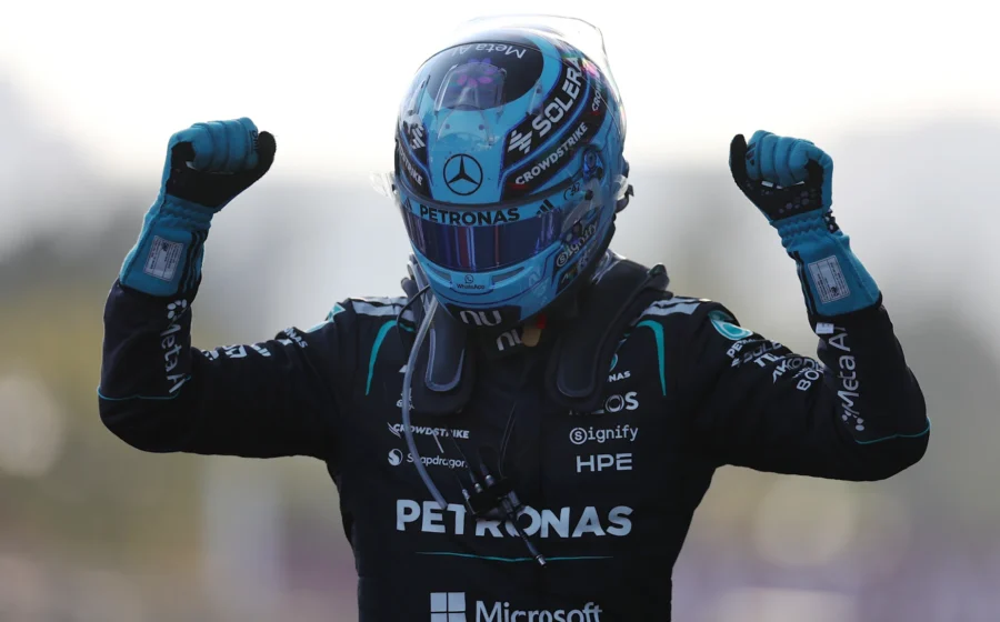 George Russell Menang Dramatis di GP Azerbaijan