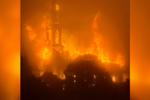 Gereja Katolik Bersejarah di New Brunswick Terbakar, Tersangka Ditangkap
