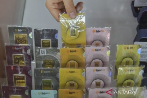 Harga Emas Antam dan Jenis Lainnya pada Rabu Ini