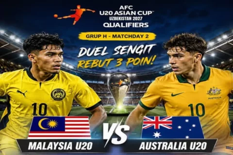 Hasil Akhir Malaysia U20 vs Australia U20 di Kualifikasi Piala Asia