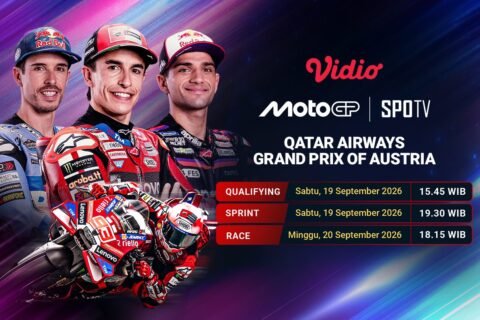 Jadwal dan Tempat Nonton MotoGP Austria 2026: Marquez vs Martin