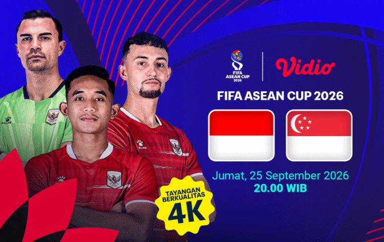 Jadwal Pertandingan Indonesia vs Singapura di FIFA ASEAN Cup 2026