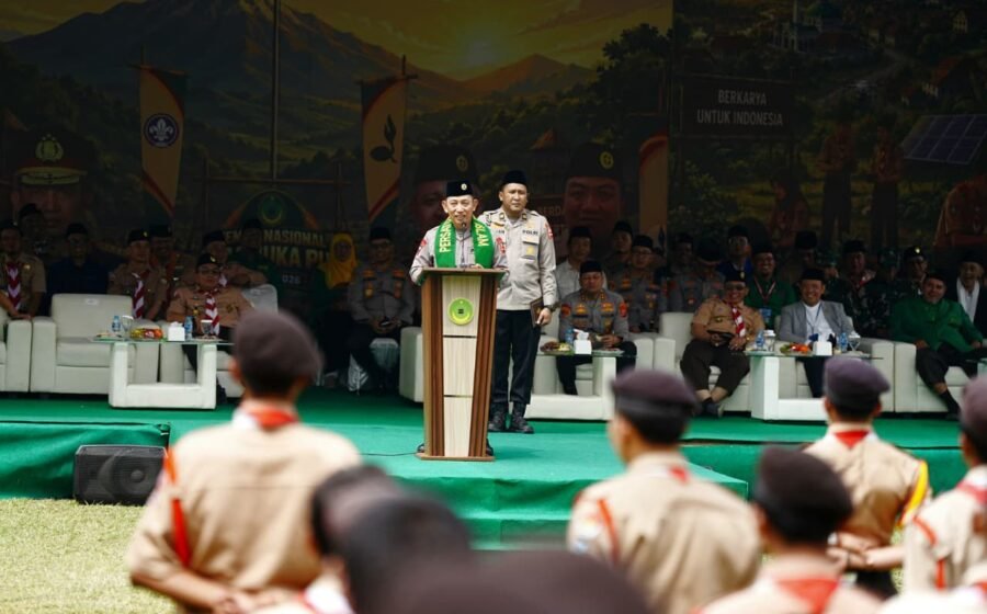 Kapolri Ajak Generasi Muda Jaga Persatuan di Kemah Nasional PUI