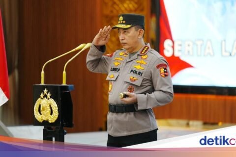 Kapolri Pimpin Sertijab Pejabat Utama Mabes Polri