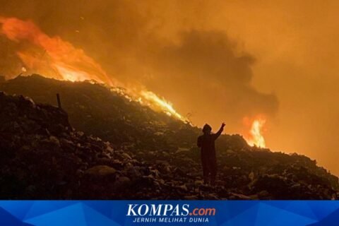 Kebakaran TPA Putri Cempo, Damkar Solo Raya Siaga 24 Jam