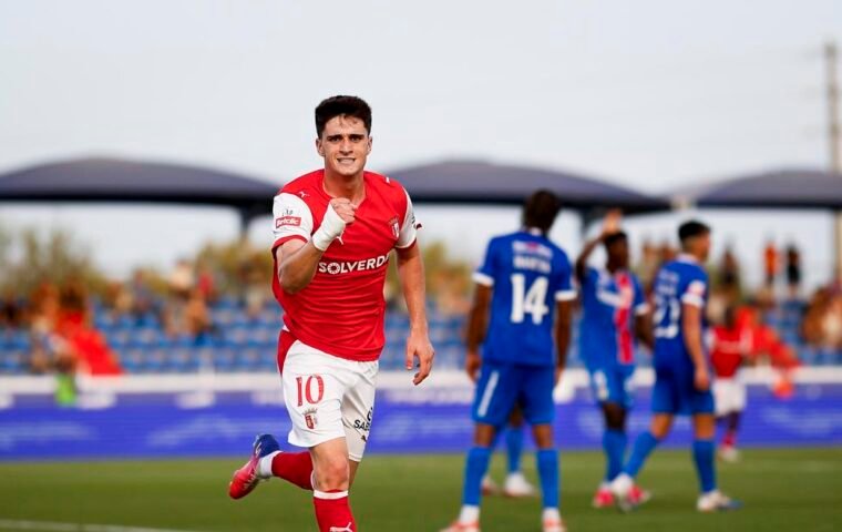 Kemenangan SC Braga atas Alverca di 5.ª Jornada