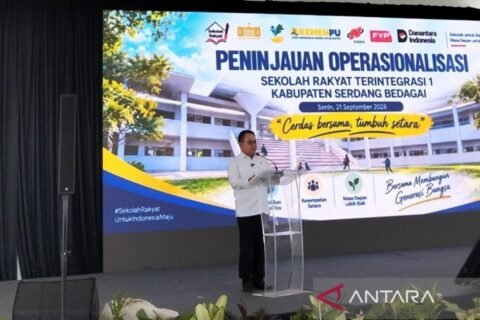 KSP Dudung Tinjau Pelaksanaan Program Sekolah Rakyat di Serdang Bedagai