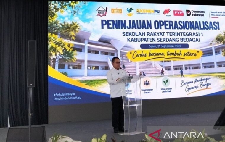 KSP Dudung Tinjau Pelaksanaan Program Sekolah Rakyat di Serdang Bedagai