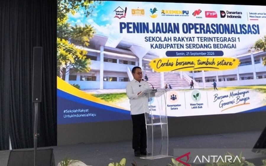 KSP Dudung Tinjau Pelaksanaan Program Sekolah Rakyat di Serdang Bedagai