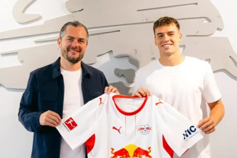 Marc Guiu Resmi Bergabung dengan RB Leipzig, Barça Dapat Keuntungan