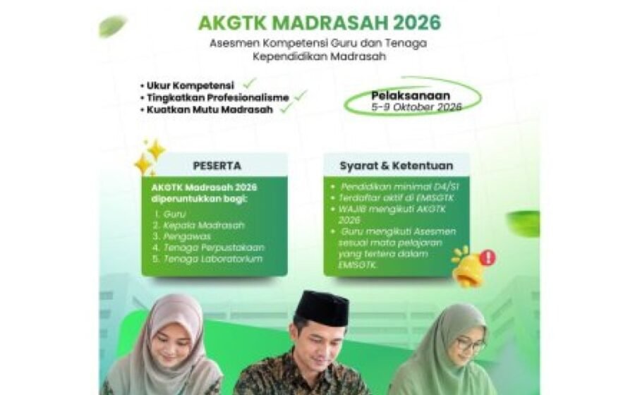 MTsN 1 Batang Hari Siap Sukseskan AKGTK Madrasah 2026